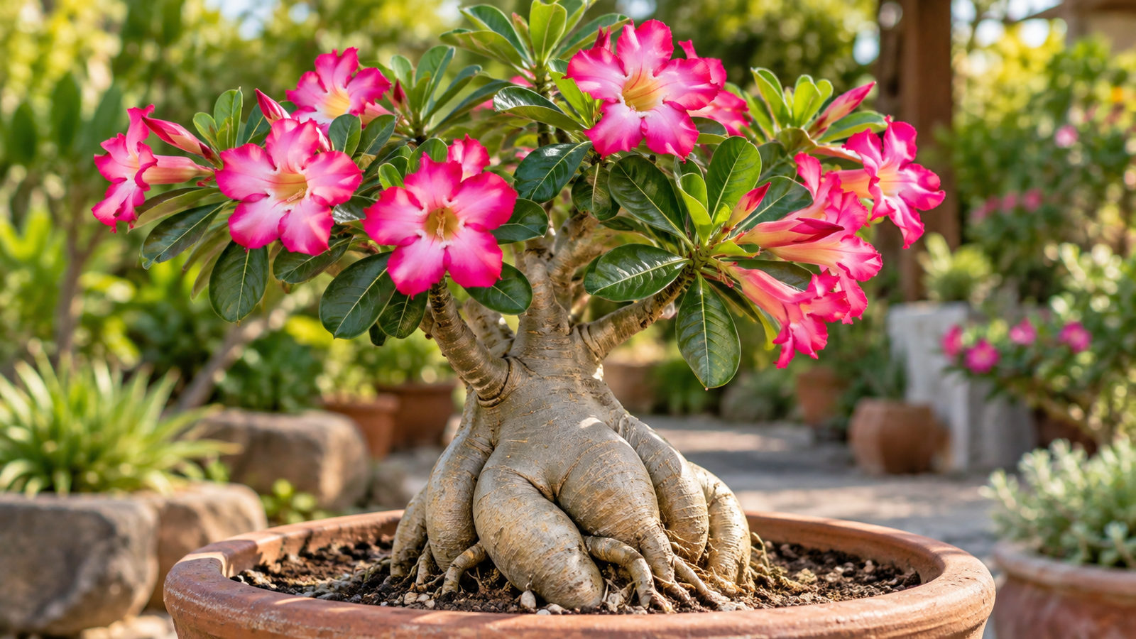 Como cuidar da rosa do deserto